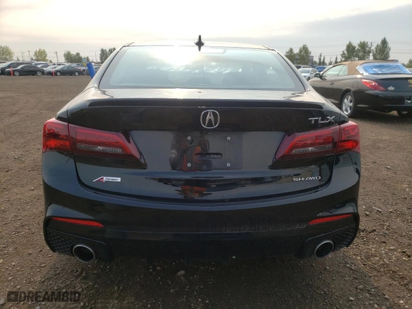 2019 Acura TLX w/A-Spec Pkg with VIN 19UUB3F64KA801957, listed as a Copart auction lot 70798184 with 84,081 mi miles and Clean Title. Bid and sale history available at carsss.com. Image 6.
