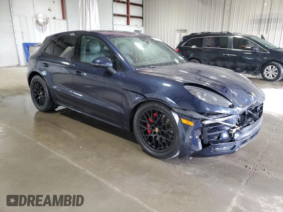 2017 Porsche Macan GTS with VIN WP1AG2A5XHLB52172, listed as a Copart auction lot 52226345 with 69,243 mi miles and Salvage Title. Bid and sale history available at carsss.com. Image 4.