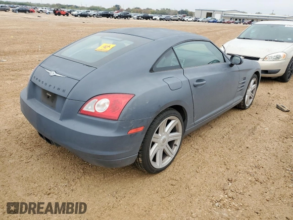 2005 Chrysler Crossfire z VIN 1C3AN59L75X033290, wystawiony jako Copart lot #83530624 z przebiegiem Nie podano mil oraz Czysty tytuł • Clean title. Historia ofert i sprzedaży dostępna na DreamBid. Obrazek 3.