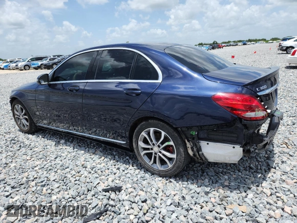 2016 Mercedes-Benz C 300 z VIN 55SWF4JB4GU158920, wystawiony jako Copart lot #60899165 z przebiegiem 53 466 mil mil oraz Szkoda całkowita • Salvage title. Historia ofert i sprzedaży dostępna na DreamBid. Obrazek 2.