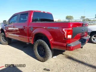2016 Ford F-150 XL with VIN 1FTEW1CG7GKD74512, listed as a IAAI auction lot 41916657 with 54,295 mi miles and . Bid and sale history available at DreamBid. Image 3.