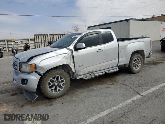 2015 GMC Canyon 4WD SLE with VIN 1GTH6BE34F1237917, listed as a Copart auction lot 47091685 with 173,063 mi miles and Salvage Title. Bid and sale history available at carsss.com. Image 1.