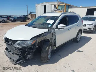 2017 Nissan Rogue S with VIN 5N1AT2MT8HC822689, listed as a IAAI auction lot 41673607 with 75,947 mi miles. Bid and sale history available at carsss.com. Image 18.