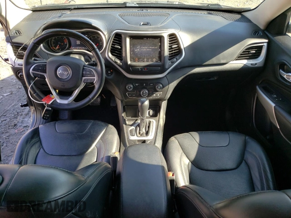 2016 Jeep Cherokee Overland with VIN 1C4PJLJB1GW342657, listed as a Copart auction lot 48873885 with 123,074 mi miles and Salvage title. Bid and sale history available at DreamBid. Image 8.