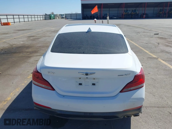 2019 Genesis G70 Advanced z VIN KMTG34LAXKU025146, wystawiony jako IAAI lot #42045294 z przebiegiem 49 074 mil mil oraz . Historia ofert i sprzedaży dostępna na DreamBid. Obrazek 16.