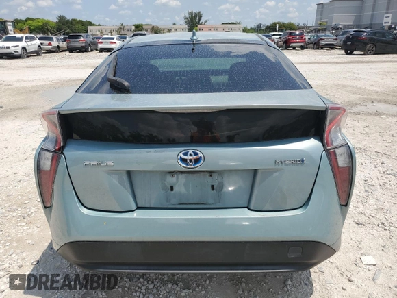 2017 Toyota Prius Two z VIN JTDKARFUXH3040343, wystawiony jako Copart lot #57870425 z przebiegiem 59 711 mil mil oraz Szkoda całkowita • Salvage title. Historia ofert i sprzedaży dostępna na DreamBid. Obrazek 6.