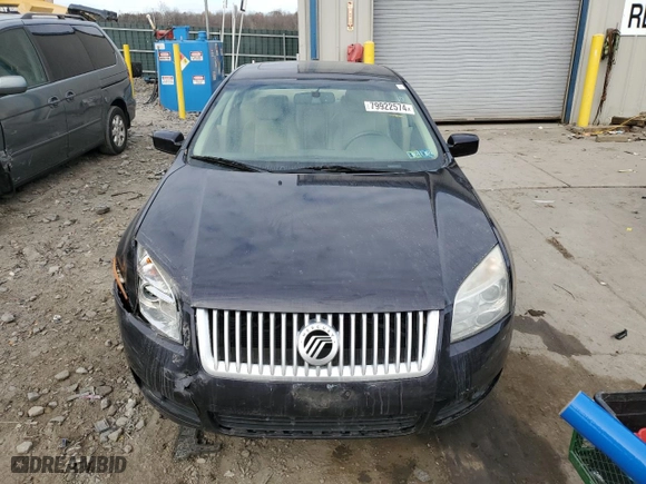 2007 Mercury Milan Premier with VIN 3MEHM02147R662430, listed as a Copart auction lot 79922574 with 94,402 mi miles and Salvage Title. Bid and sale history available at carsss.com. Image 5.