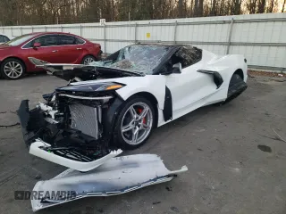 2023 Chevrolet Corvette 2LT with VIN 1G1YB2D42P5110320, listed as a Copart auction lot 68643602 with 0 mi miles. Bid and sale history available at carsss.com. Image 1.