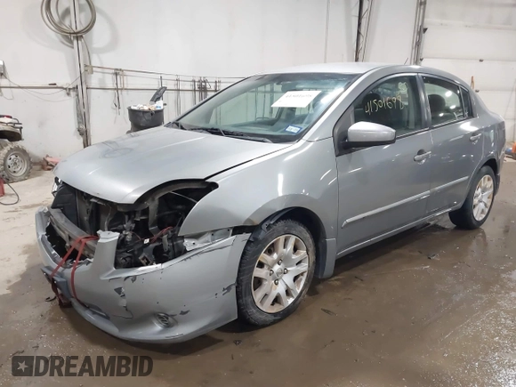 2010 Nissan Sentra SR with VIN 3N1AB6AP5AL725923, listed as a IAAI auction lot 41501698 with 121,320 mi miles and . Bid and sale history available at DreamBid. Image 2.