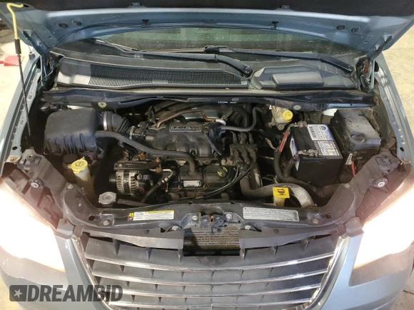 2010 Chrysler Town & Country Touring with VIN 2A4RR5D13AR392101, listed as a Copart auction lot 41833455 with 238,354 mi miles and Salvage Title. Bid and sale history available at carsss.com. Image 12.