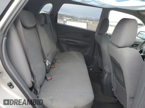 2005 Hyundai Tucson GL with VIN KM8JM12B25U064484, listed as a Copart auction lot 87057974 with 88,442 mi miles and Salvage Title. Bid and sale history available at carsss.com. Image 10.