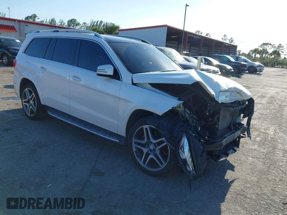 2017 Mercedes-Benz GLS 550 with VIN 4JGDF7DE4HA811719, listed as a IAAI auction lot 42039920 with 91,395 mi miles and . Bid and sale history available at DreamBid. Image 1.