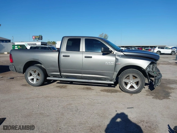 2013 Ram 1500 Tradesman with VIN 1C6RR7FT9DS593060, listed as a IAAI auction lot 41209746 with 146,553 mi miles. Bid and sale history available at carsss.com. Image 14.