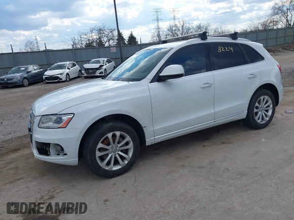 2016 Audi Q5 Premium Plus with VIN WA1L2AFPXGA136183, listed as a IAAI auction lot 41898224 with 117,640 mi miles. Bid and sale history available at carsss.com. Image 17.