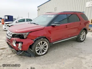 2018 Ford Explorer XLT with VIN 1FM5K7D85JGB42275, listed as a Copart auction lot 51679765 with 76,177 mi miles and Salvage Title. Bid and sale history available at carsss.com. Image 1.