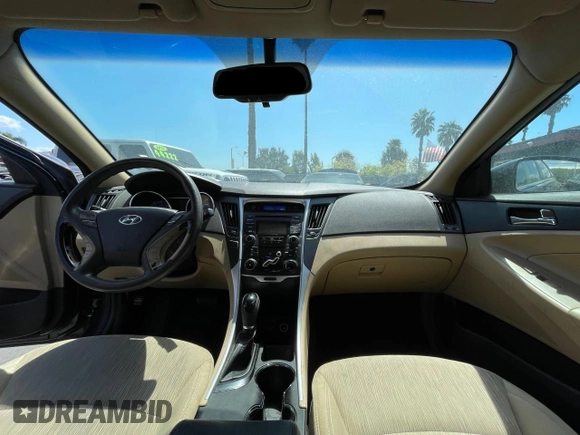 2012 Hyundai Sonata GLS with VIN 5NPEB4ACXCH418850, listed as a Copart auction lot 52461295 with 101,033 mi miles and Clean Title. Bid and sale history available at carsss.com. Image 9.