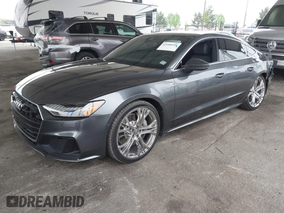 2019 Audi A7 Prestige with VIN WAUV2AF25KN022867, listed as a IAAI auction lot 42100910 with 68,735 mi miles and . Bid and sale history available at DreamBid. Image 23.