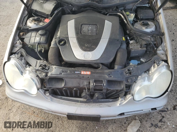 2007 Mercedes-Benz C 280 Luxury with VIN WDBRF54H07F857329, listed as a Copart auction lot 85260294 with 185,344 mi miles and Salvage title. Bid and sale history available at DreamBid. Image 13.