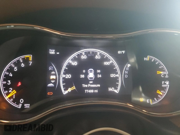 2017 Jeep Grand Cherokee Summit с VIN 1C4RJFJG9HC695849, выставлен на аукционе Copart как лот 54505005 с пробегом 77 499 миль миль и Списание • Salvage title. История ставок и продаж доступна на DreamBid. Изображение 9.