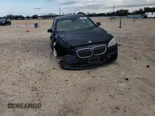 2015 BMW 7 Series 750Li with VIN WBAYE8C50FD782454, listed as a Copart auction lot 85290474 with 0 mi miles and Salvage Title. Bid and sale history available at carsss.com. Image 11.