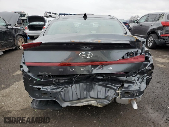 2023 Hyundai Sonata Hybrid Limited with VIN KMHL54JJXPA056024, listed as a Copart auction lot 39014623 with 646 mi miles. Bid and sale history available at carsss.com. Image 6.