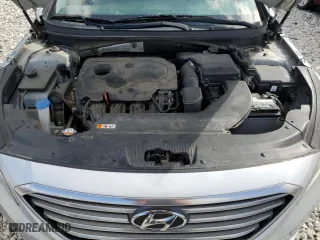 2015 Hyundai Sonata 2.4L SE with VIN 5NPE24AF9FH245448, listed as a Copart auction lot 51955425 with 0 mi miles and Salvage Title. Bid and sale history available at carsss.com. Image 11.