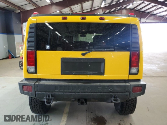 2006 Hummer H2 with VIN 5GRGN23UX6H110928, listed as a Copart auction lot 54220815 with 181,646 mi miles and Salvage Title. Bid and sale history available at carsss.com. Image 6.