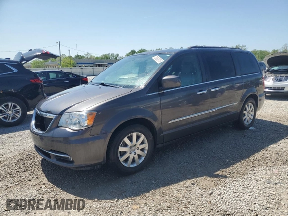 2015 Chrysler Town & Country Touring with VIN 2C4RC1BG1FR664952, listed as a Copart auction lot 53633175 with 161,020 mi miles and Salvage Title. Bid and sale history available at DreamBid. Image 1.