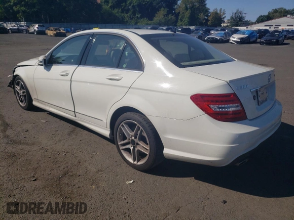 2012 Mercedes-Benz C 300 Sport with VIN WDDGF8BB3CR191350, listed as a Copart auction lot 69583404 with 116,462 mi miles and Salvage title. Bid and sale history available at DreamBid. Image 2.