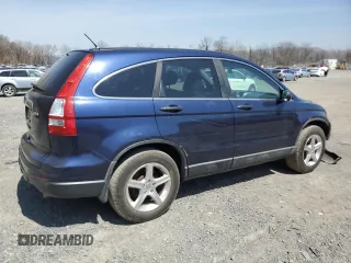 2010 Honda CR-V EX with VIN 5J6RE4H54AL016082, listed as a Copart auction lot 53850455 with 124,247 mi miles and Salvage Title. Bid and sale history available at carsss.com. Image 3.