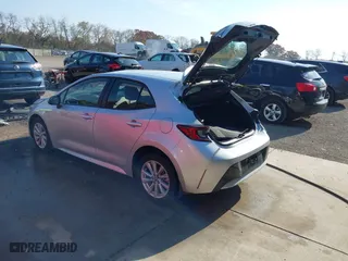 2023 Toyota Corolla Hatchback SE with VIN JTND4MBE0P3199755, listed as a IAAI auction lot 40723587 with 40,630 mi miles. Bid and sale history available at carsss.com. Image 3.