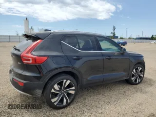 2024 Volvo XC40 Plus Bright Theme with VIN YV4L12UE4R2366179, listed as a Copart auction lot 56550015 with 863 mi miles and Salvage title. Bid and sale history available at DreamBid. Image 3.