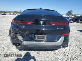 2022 BMW X6 xDrive40i with VIN 5UXCY6C0XN9K71038, listed as a Copart auction lot 48041725 with 40,612 mi miles and Salvage Title. Bid and sale history available at carsss.com. Image 6.