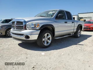 2008 Dodge 1500 SLT with VIN 1D7HU18N58S608633, listed as a Copart auction lot 53239025 with 266,801 mi miles and Clean Title. Bid and sale history available at DreamBid. Image 1.