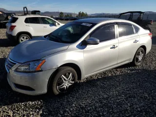 2015 Nissan Sentra SV with VIN 3N1AB7AP6FY324560, listed as a Copart auction lot 77788614 with 131,695 mi miles and Clean Title. Bid and sale history available at carsss.com. Image 1.