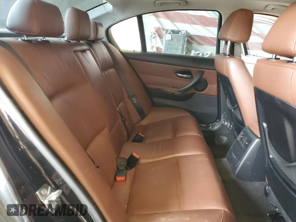 2007 BMW 3 Series 335i with VIN WBAVB73507PA87352, listed as a Copart auction lot 54055315 with 179,333 mi miles and Salvage title. Bid and sale history available at DreamBid. Image 10.