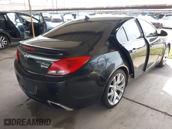 2013 Buick Regal GS with VIN 2G4GV5GV1D9219796, listed as a IAAI auction lot 41919451 with 168,795 mi miles and . Bid and sale history available at DreamBid. Image 4.
