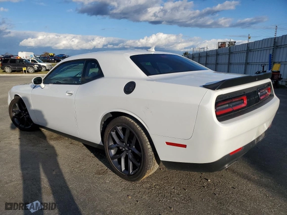 2023 Dodge Challenger GT with VIN 2C3CDZJGXPH694367, listed as a Copart auction lot 44735245 with 0 mi miles and Salvage Title. Bid and sale history available at carsss.com. Image 2.