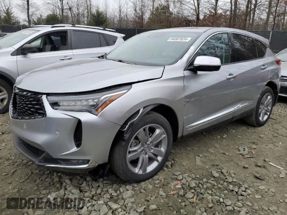 2024 Acura RDX w/Advance Package with VIN 5J8TC2H78RL036730, listed as a Copart auction lot 84507824 with 750 mi miles and Salvage Title. Bid and sale history available at carsss.com. Image 1.