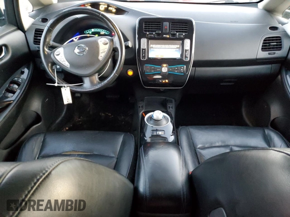 2016 Nissan LEAF S with VIN 1N4BZ0CP8GC314520, listed as a Copart auction lot 86991384 with 161,931 mi miles and Clean Title. Bid and sale history available at carsss.com. Image 8.