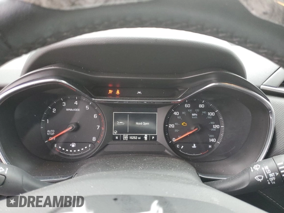2023 Chevrolet TrailBlazer ACTIV with VIN KL79MSSL3PB182819, listed as a Copart auction lot 44327695 with 15,252 mi miles and Salvage Title. Bid and sale history available at DreamBid. Image 9.