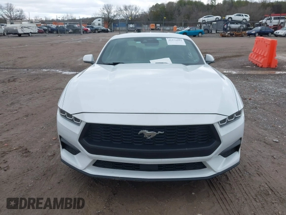 2024 Ford Mustang EcoBoost with VIN 1FA6P8TH6R5106965, listed as a IAAI auction lot 41572551 with 25,474 mi miles. Bid and sale history available at carsss.com. Image 12.