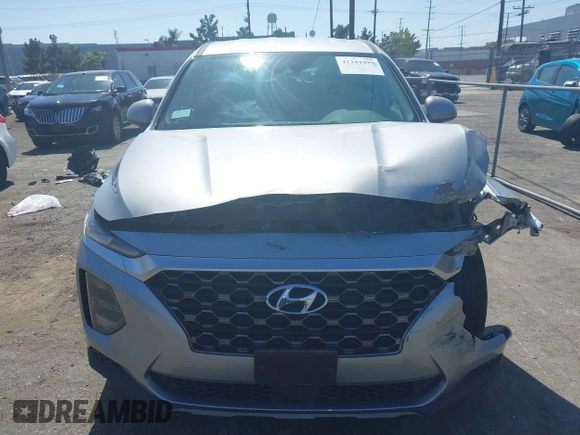 2020 Hyundai Santa Fe SE with VIN 5NMS23AD2LH220153, listed as a IAAI auction lot 42344499 with 28,346 mi miles and . Bid and sale history available at DreamBid. Image 6.