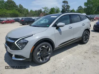 2025 Kia Sportage SX-Prestige с VIN 5XYK5CDF2SG303384, выставлен на аукционе Copart как лот 55125695 с пробегом 24 миль миль и Списание • Salvage title. История ставок и продаж доступна на DreamBid. Изображение 1.