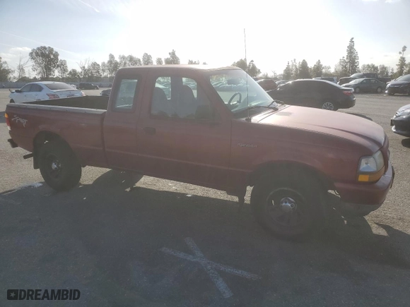 1998 Ford Ranger XL with VIN 1FTYR14U5WPB25412, listed as a Copart auction lot 46083185 with 291,710 mi miles and Salvage Title. Bid and sale history available at carsss.com. Image 4.