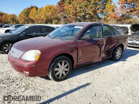 2006 Ford Five Hundred Limited with VIN 1FAHP28116G164922, listed as a Copart auction lot 73885144 with 0 mi miles and Clean Title. Bid and sale history available at carsss.com. Image 1.