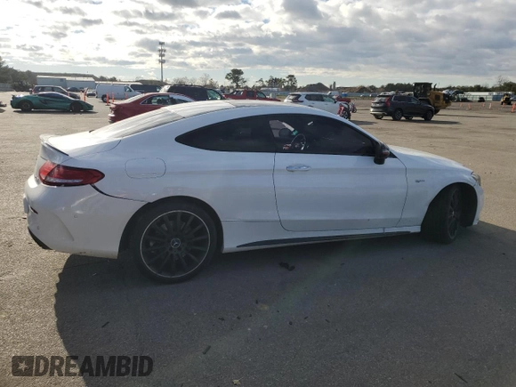 2018 Mercedes-Benz C 43 AMG with VIN WDDWJ6EB5JF625938, listed as a Copart auction lot 87166034 with 72,972 mi miles and Non Repairable. Bid and sale history available at DreamBid. Image 3.