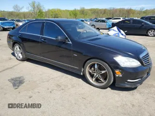 2012 Mercedes-Benz S 550 with VIN WDDNG9EB7CA468828, listed as a Copart auction lot 54895855 with 188,752 mi miles and Clean Title. Bid and sale history available at DreamBid. Image 4.