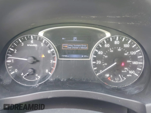 2017 Nissan Altima SR z VIN 1N4AL3AP4HN349577, wystawiony jako IAAI lot #41651995 z przebiegiem 119 180 mil mil oraz . Historia ofert i sprzedaży dostępna na DreamBid. Obrazek 7.