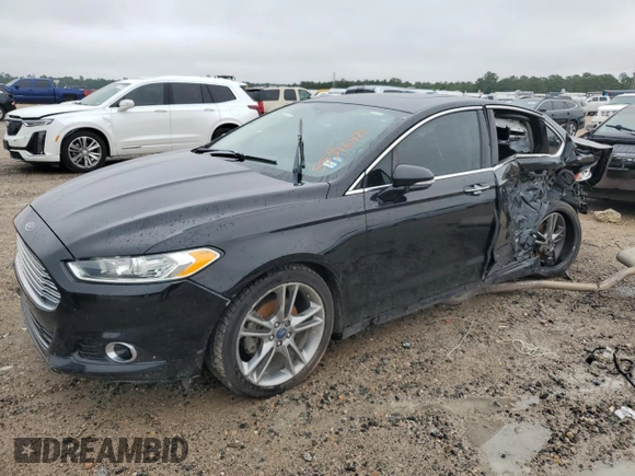 2016 Ford Fusion Titanium with VIN 3FA6P0K94GR105142, listed as a Copart auction lot 55396425 with 152,130 mi miles and Salvage title. Bid and sale history available at DreamBid. Image 1.